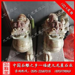 擺放石雕貔貅 門(mén)口石貔貅 青石貔貅加工