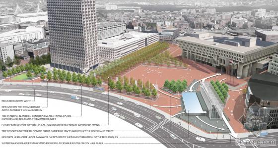 美國麻州政廳廣場效果圖-美國麻州政廳廣場第4張圖片 美國麻州政廳廣場效果圖-美國麻州政廳廣場第4張圖片