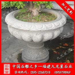 加工石材花盆 歐式花缽 小區別墅花缽
