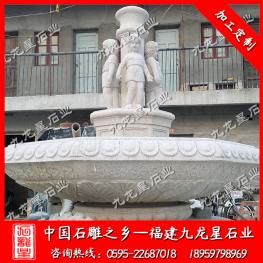 現代景觀雕塑擺件 石雕水缽定做廠家