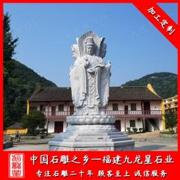 石雕觀音菩薩像 四面觀音石雕像圖片