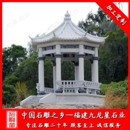 精美石亭子廠家 中式石亭子 歐式石亭子圖片