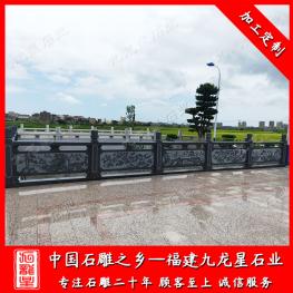 大理石石欄桿廠家 云龍頭欄桿 寺廟石材欄桿護欄批發